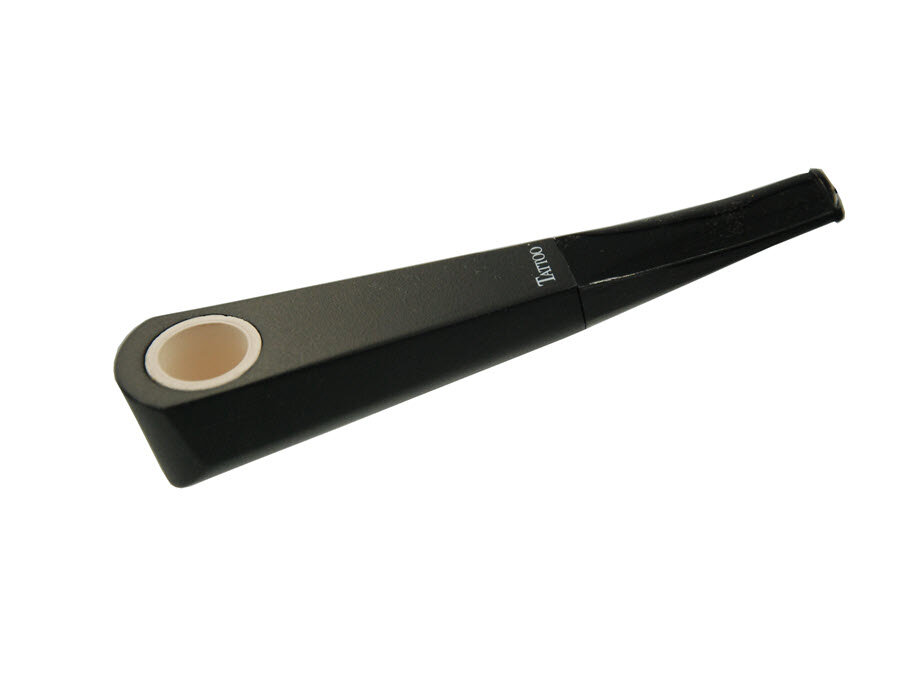 TATTOO pipe black matte ceramic bowl