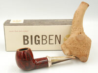 BigBen Phantom 2-tone red polish 420 horn mouthpiece nature top