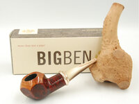 BigBen Phantom 2-tone red polish 495 horn mouthpiece nature top XL