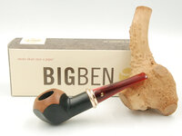 BigBen Phantom black matte 495 nature top XL red stem