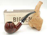 BigBen Odeon 502 2tone red polish silver ring