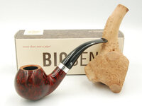 BigBen Odeon 502 2tone red polish silver ring nature top