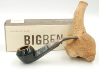 BigBen Shepherd 472XL black polish nature top - horn stem