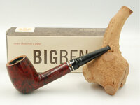 BigBen Le Baron 2tone red polish 108 double allu rosewood ring acrylic stem
