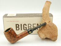 BigBen Pipe Smoking Set Amphora (ARS) tan straight