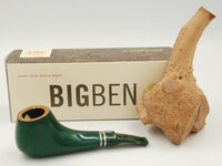 BigBen Bora 571 green polish double allu/green ring nature top