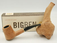 BigBen Pipe Smoking Set 423 Pure deLuxe semi straight