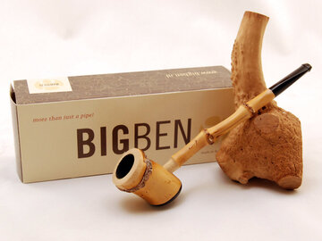 Bamboo poker tobacco pipe
