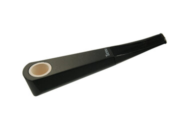 TATTOO pipe black matte ceramic bowl