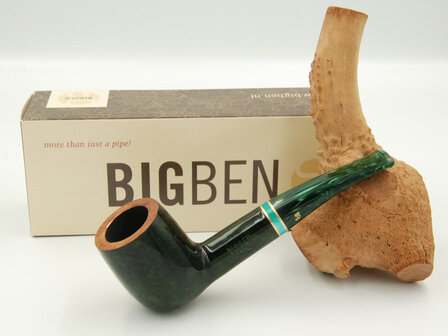 BigBen Jade 402 two-tone green with nature topring (green ring &amp; stem)