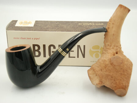 BigBen Giant Black polish 436 tripple brass ring