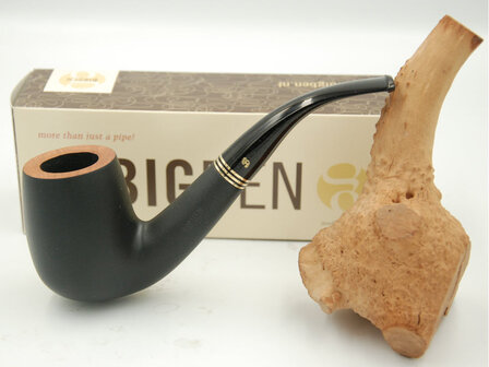 BigBen Giant Black matte 436 nature top - brass ring
