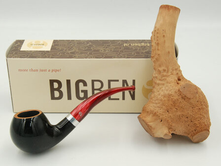 BigBen Sylvia black polish 842 nature top - red stem