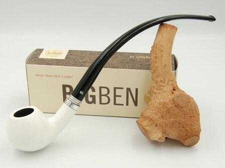 BigBen Churchwarden SilverShaddow 542 White polish