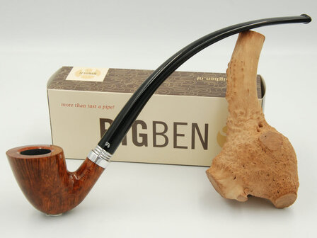 BigBen Churchwarden tan polish 555 tripple brass ring