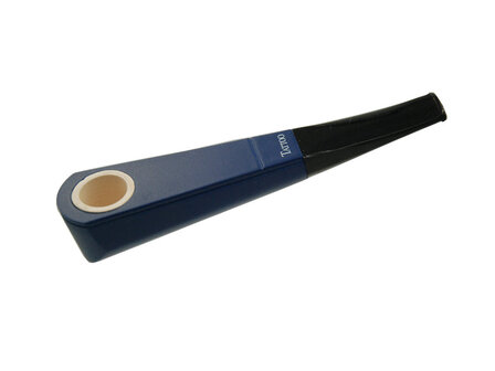 TATTOO pipe bleu matte ceramic bowl
