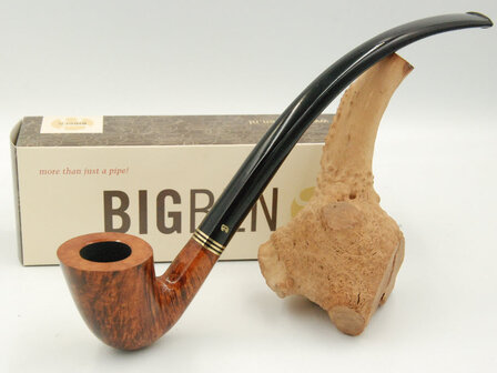 BigBen Churchwarden tan polish 555 tripple brass ring