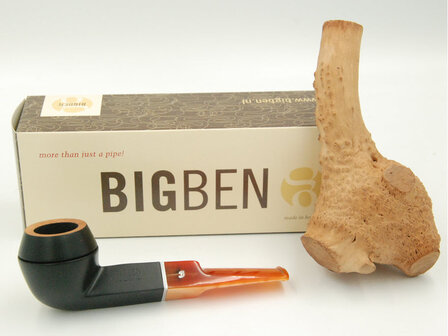 BigBen Scorpio 454 black matte nature top acrylic orange stem
