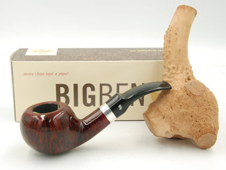 BigBen Odeon 847 2-tone red polish silver ring