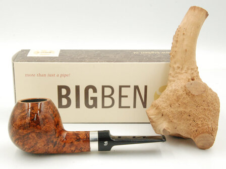 BigBen Odeon 819 tan polish silver ring