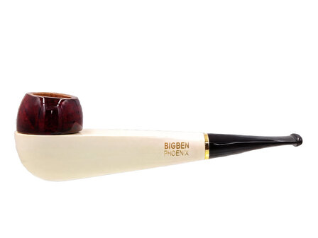 BigBen Phoenix white polish briar 2tone red polish top