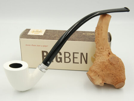 BigBen Churchwarden SilverShaddow 555 White polish