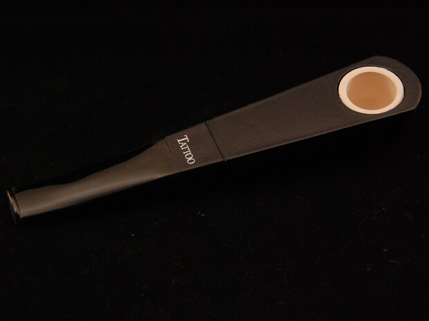 TATTOO pipe black matte ceramic bowl