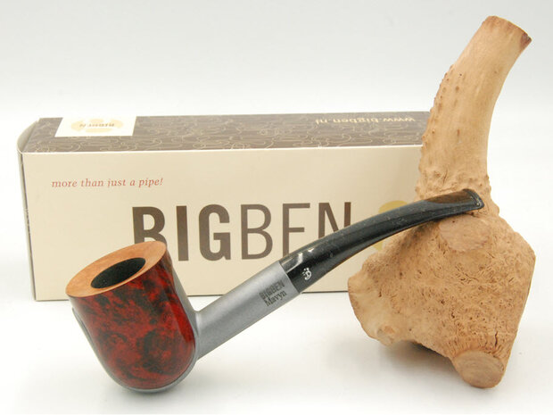 BigBen Mavyn 2tone red polish - gun matte frame - black stem