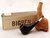 BigBen Bora black mat 571 transparant mouthpiece - 9mm filter
