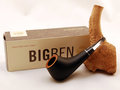 BigBen Bora black mat 571 transparant mouthpiece - 9mm filter