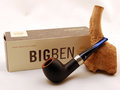 BigBen Phantom black matte 420 with bleu mouthpiece - 9 mm filter